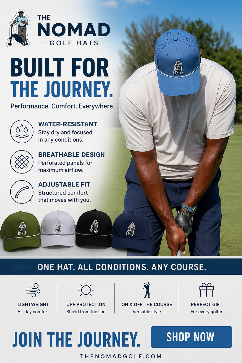 The Original Nomad Golf Hat